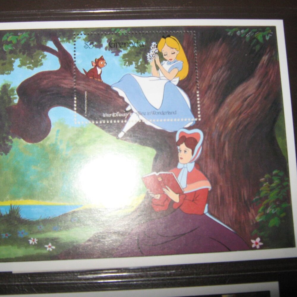 NEW Disney Grenada Animal Stories and Classic Fairy Tales Large Stamps - Picture 8 of 16